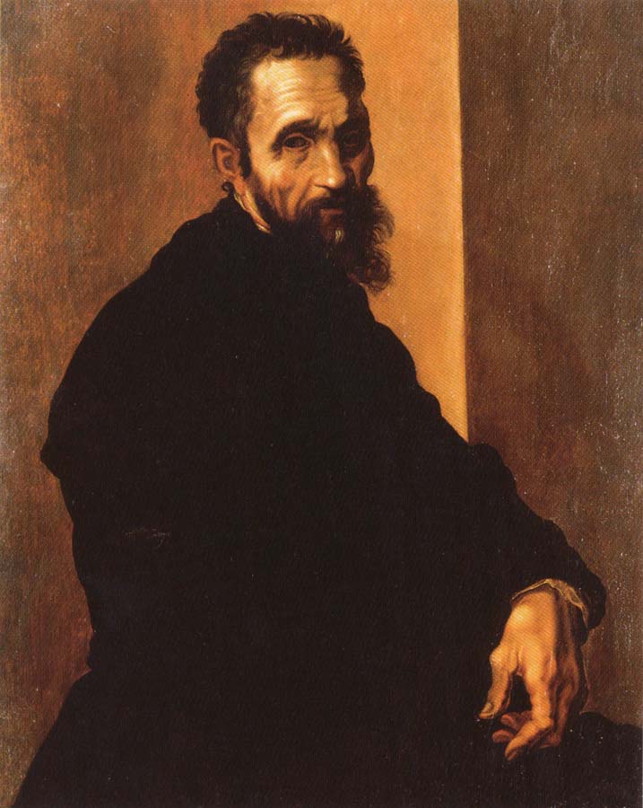 Portrait of Michelangelo Buonarroti